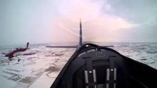RV8 Spins tail aft view