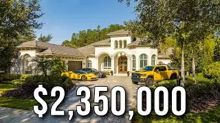 Tour a $2,350,000 TROPHY Palm Harbor Pool Home in a SECRET Gated Neighborhood w/ $500K Upgrades