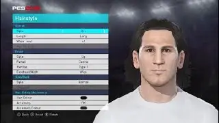 PES 2018 FACES YOUNG MESSI