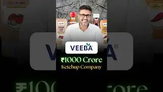 From Struggle to Success: Veeba's ₹1000 Crore Sauce Empire #shorts #trending