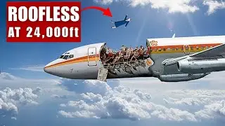 A plane lost its ceiling at 24,000 feet | Aloha Airlines 243