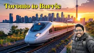 Toronto to Barrie GO Train Vlog | Canadian Railways 🚃🇨🇦