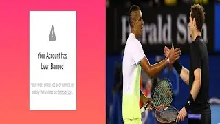 How to Get a New Tinder Account After Being Banned (2021)|Nick Kyrgios vs. Andy Murray Part 3