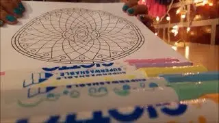ASMR Español | Coloreando mandala 🌸
