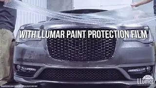 LLumar Platinum Paint Protection Film vs Gravel