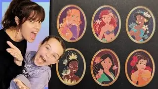 UNBOXING Box Lunch Disney Princess Mystery pins ✨