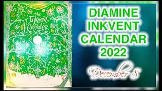 2022 Diamine Inkvent Calendar December 8 Jingle Berry