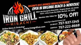 Iron Grill Hibachi - Catering & Special Events: Virginia Beach: 757-937-1345 Norfolk: 757-222-8668