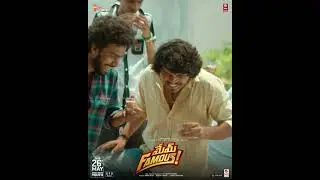 GANGLEADER Natural Star @NameisNani will join the #MemFamous Gang for GRAND TRAILER LAUNCH EVENT 🥳🥁