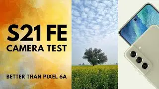 Samsung S21 FE Front Camera Test | Samsung S21 FE vs Pixel 6A Camera Test | S21 FE Portrait Video