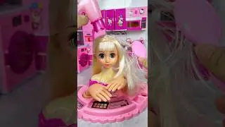 Satisfying With Unboxing Doll Makeup Set Toys, ASMR Video #shorts