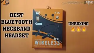 10+ TP-307 Tenplus BLUETOOTH NECKBAND HEADSET SPORTS WIRELESS MUSIC best airphone UNBOXING 🔥🔥🔥