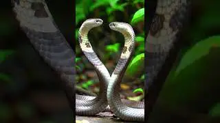 King Cobras  #KingCobra  #SnakeMating #SnakeLove