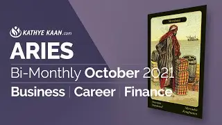 ARIES BiMONTHLY OCTOBER 2021 BUSINESS CAREER MONEY TAROT READING ☸️