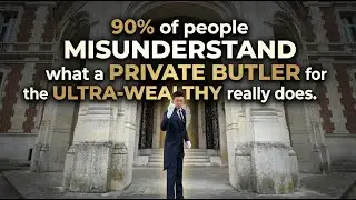 &ldquo;90% of people misunderstand what a private butler for the ultra-wealthy really does.