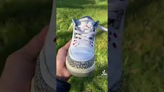 Air Jordan 3 True Blue (2016) Restoration. Stay tuned for more! Follow me on IG Ball_Sneaks