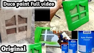 Lakdi par duco paint kaise kare//How to paint wood
