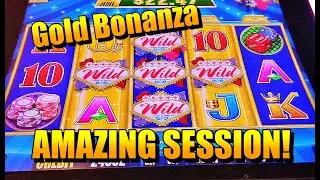 UNBELIEVABLE, PHENOMENAL SESSION ON GOLD BONANZA SLOT! max bet