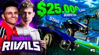 🏆 TWITCH RIVALS DE 25000&euro; CON AMPETERBY7, LASA Y STAKE #1