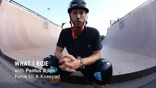 What I Ride: Pontus Bj&ouml;rn - TSG Force III A Kneepad