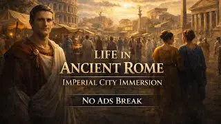 4 Hours of Ancient Roman Life | Imperial City Immersion | History for Sleep