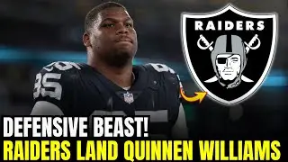 DEAL DONE: QUINNEN WILLIAMS to COMMAND the RAIDERS&rsquo; interior | Raiders News