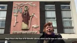 The Face of Sidwell Street: Meg on the Wall