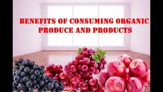 BENEFITS OF CONSUMING ORGANIC PRODUCE AND PRODUCTS || The Organic Advantage
