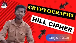 Hill Cipher Encryption and Decryption || Substitution Techniques || 