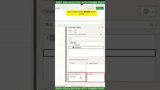 data visualizati #dataanalysis #msExcel #exceltips #msoffice #pctips #mybigguide #learnmore #short