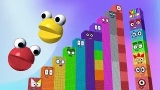 Let's Count 1,000 to 100,000 with Numberblocks Step Squad ! Super Fun Cubes