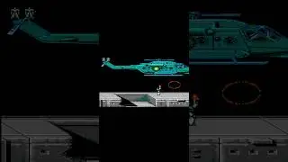 🎮 Probotector II NES Europe &mdash; 1 Lvl Boss вертолёт #Probotector #NES #Contra #RetroGames #Shorts
