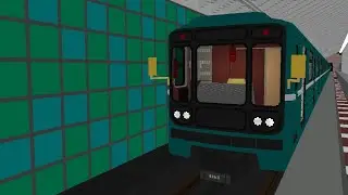 ПОЕЗДКА В ЧЕСТЬ 1000 ПОДПИСЧИКОВ!!! Поездка на метропоезде 81-714.5М в игре SkyRail