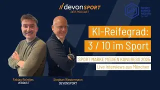 KI-Reifegrad 3/10 im Sport: mit Fabian Reintjes (VeBoost) – SPORT MARKE MEDIEN 2025