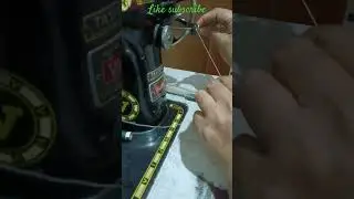 బాబిన్ కి దారం ఎలా చెప్పుకోవాలో చూడండి#tailoringtricks #simpletailoring