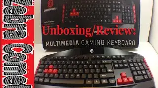 Unboxing/Review Of The CyberPowerPC Gaming Keyboard