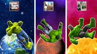 Hulk Extreme Jump Falling Test In All Mobile Games 🔥|