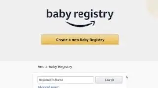 Amazon Baby Registry Setup & Detailed Overview