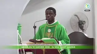 Messe de 12h30  du 19 janvier 2026 en direct de la Cathédrale Saint Paul d Abidjan - Plateau