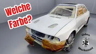 jetzt wird lackiert! Janspeed Turbo