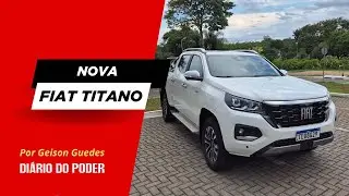 TESTE DA VEZ - NOVA FIAT TITANO 2.2 TURBO DIESEL 2026