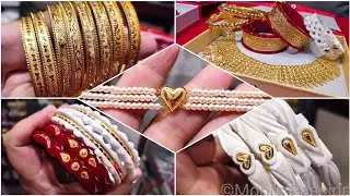 মাত্র ১ গ্রাম থেকে সোনার জোড়া হালকা শাঁখা বাঁধানো রেগুলার ইউজ র/gold pair sankha from 1gram