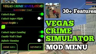 Vegas Crime Simulator Mod Menu || OG Version || Free Download