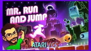 Mr Run and Jump gameplay on Atari VCS