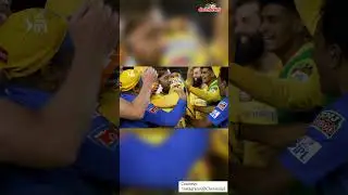 #CSK won 5th IPL title with a dramatic victory over #GujaratTitans. #ytshorts