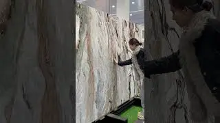 100 different types/Green LUXURY stone/Season colors#architecture#featurewall#greenluxury #stylish