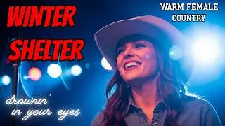 A Country Heart in a Winter Town | Warm Female Country Song | Classic American Country