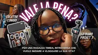 Ho comprato il DJI Osmo Pocket 3 (Creator Combo):my first vlogging camera 🎥 | ragazza introversa
