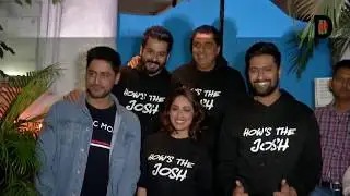 Uri: The Surgical Strike - Vicky Kaushal and Yami Gautam celebrated the success of their film