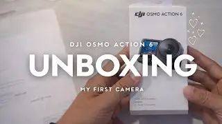 Unboxing My First Action Camera Dji Osmo Action 6